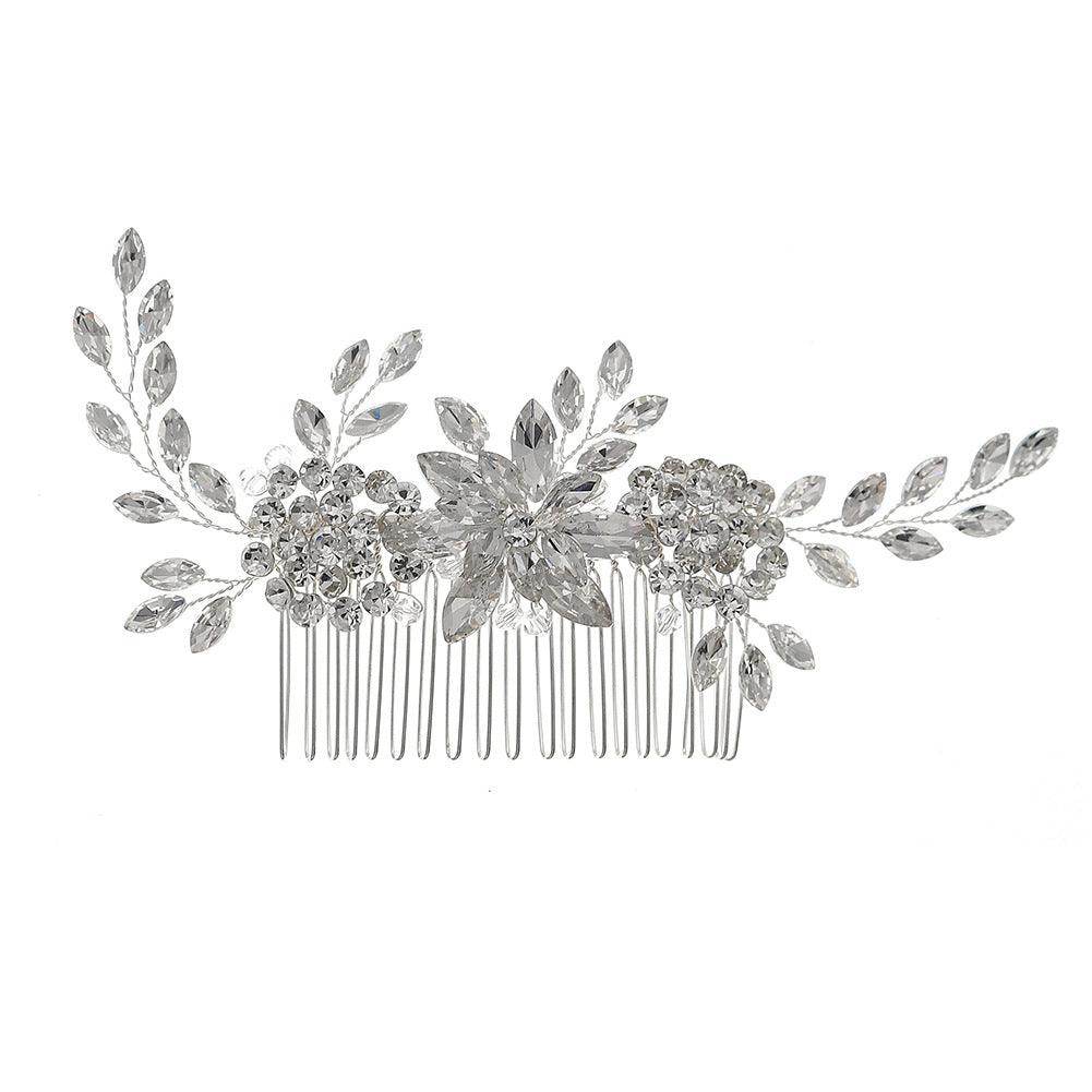 Bride Hair Comb Wedding Hair Accessories for Brides 678772322707 - COCOMELODY